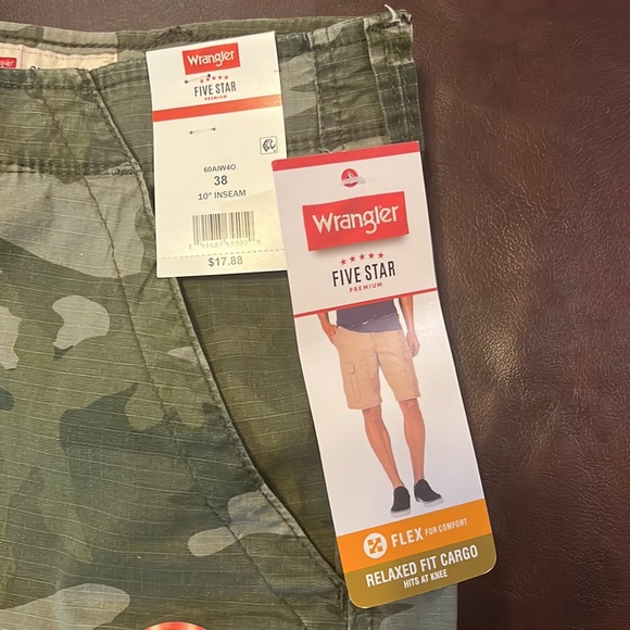 Wrangler premium shorts new with tags - Picture 1 of 5